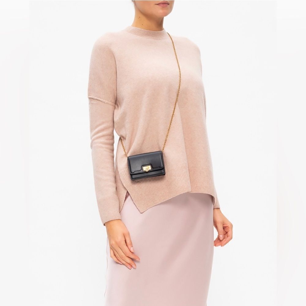 ALLSAINTS Darla wool blend Sweater in Rose pink